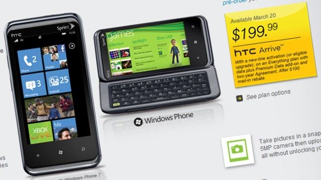 Sprint’s First Windows Phone Lands March 20th… And I’m Not Getting It