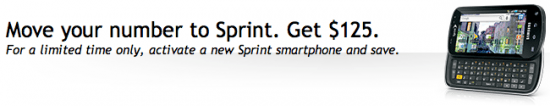 Sprint Will Pay You To Switch To Them ($125 To Be Exact)