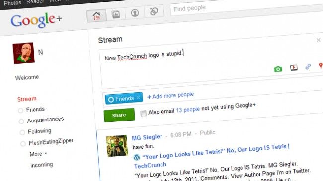 FleshEatingZipper Discusses: Google+