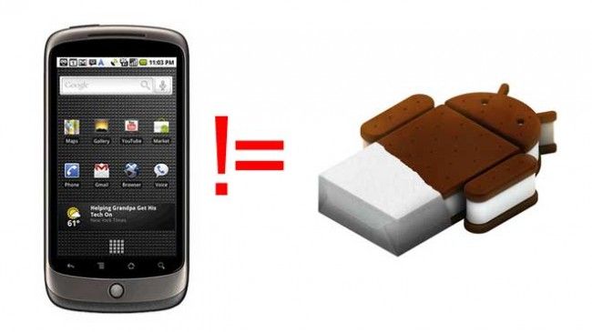 Nexus One Owners Jelly, No Ice Cream Sandwich