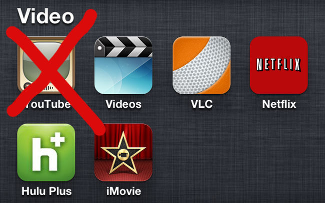 The YouTube App Getting Pulled from iOS 6, About Time