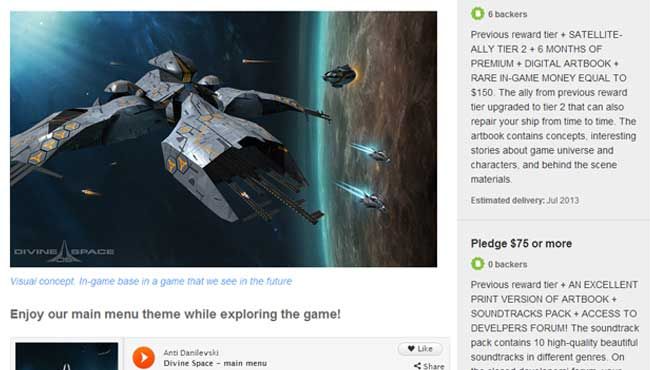 Divine Space Is Half A Step Away From A Galactic MMO