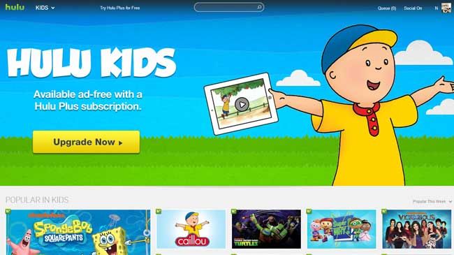 Kids Have It So Easy: Hulu To Launch Ad-Free Kids Section