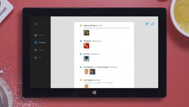 It's Twitter, but for your Windows 8.