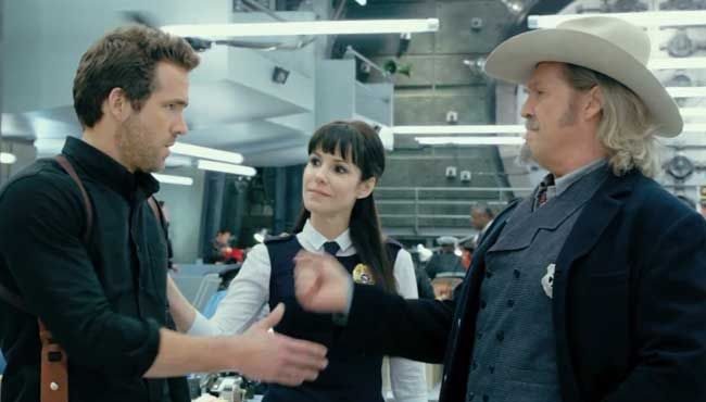 "Wait until we erase your fingerprints, you'll love that." Agent K, R.I.P.D.