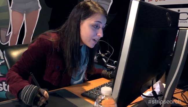 Amy Fights With Tough Words, But How Can She Brush?