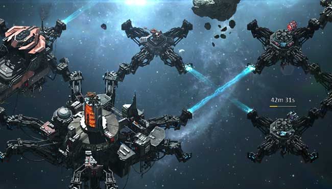 You'll need to manage your base's facilities to take advantage of local asteroids.