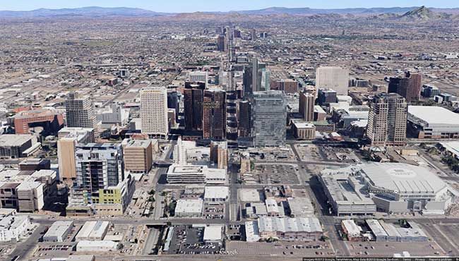 Buildings! Yeah, it's nothing new, but it's striking to say the least.