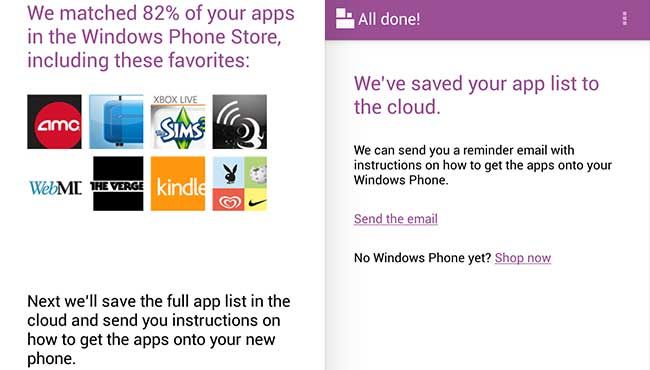 Why Have An Android Phone When You Can Have A Windows Phone, Says New Microsoft App