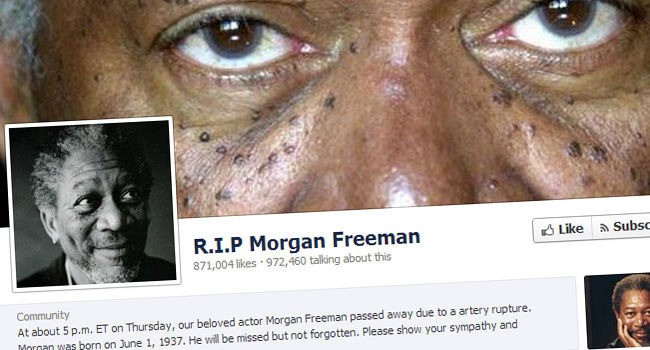 No, Internet, Morgan Freeman is Not Dead