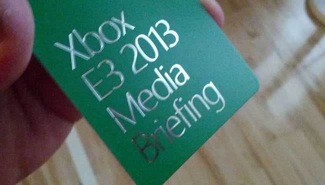 Microsoft Xbox E3 Conference 2013 Live Blog! Join Us At 9:30AM PST
